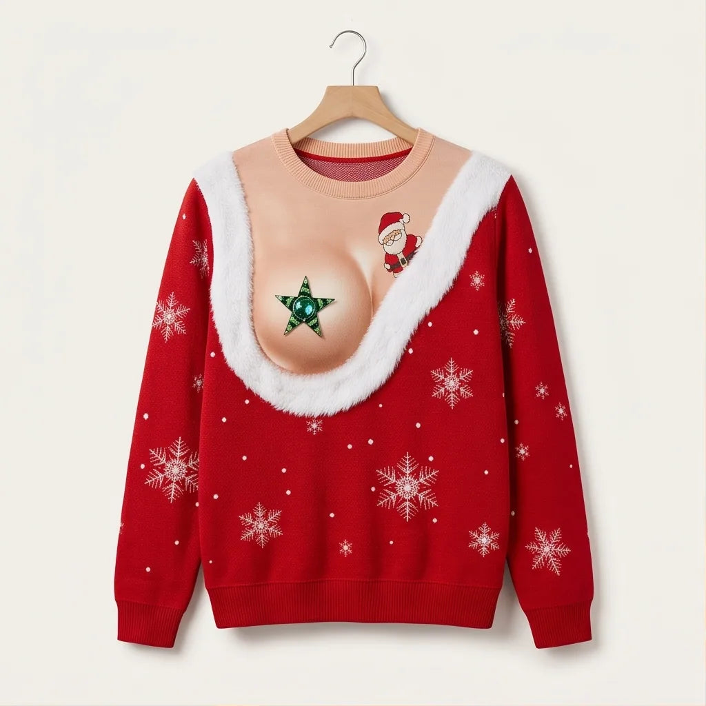 Sweat-Shirt De Noël Personnalisé