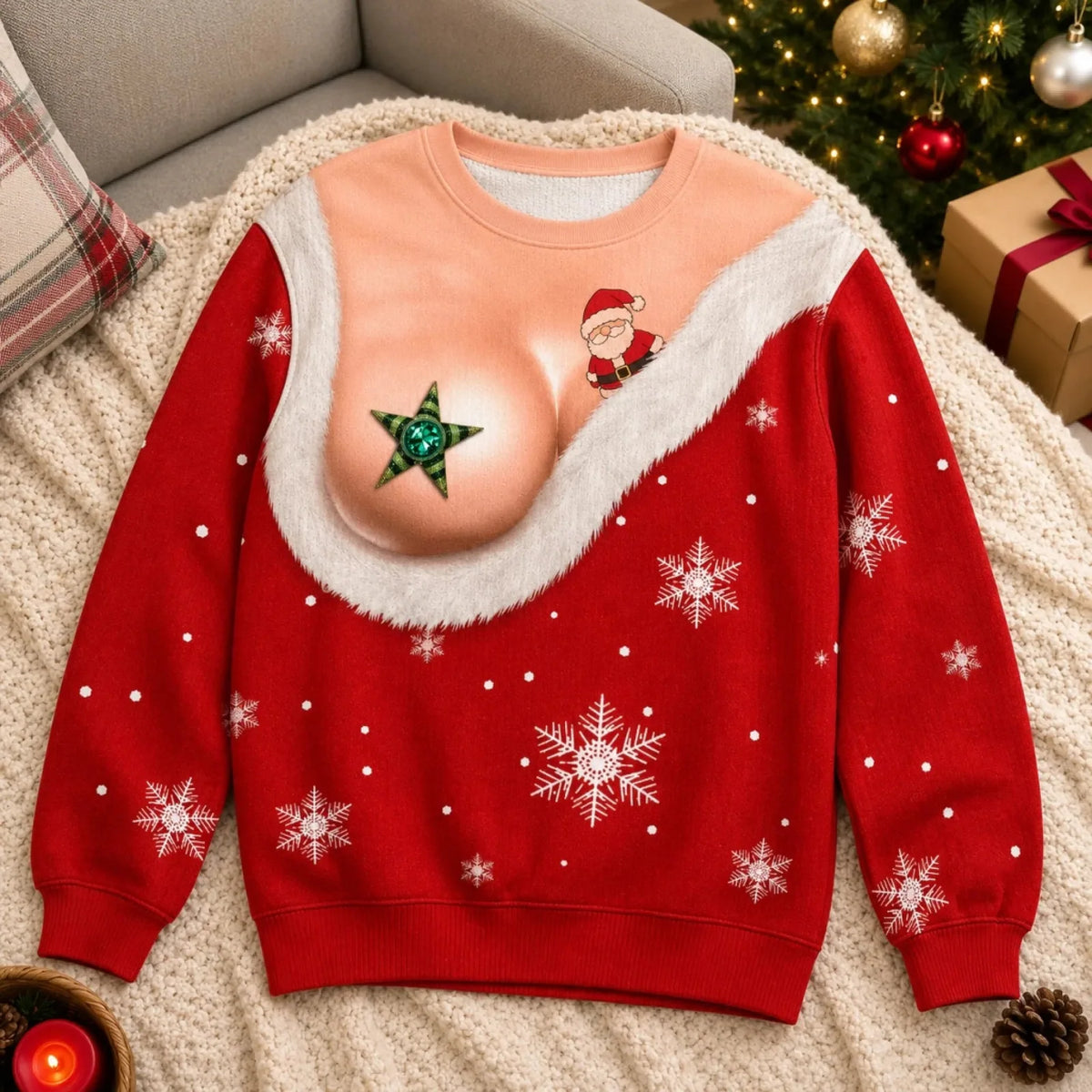 Sweat-Shirt De Noël Personnalisé